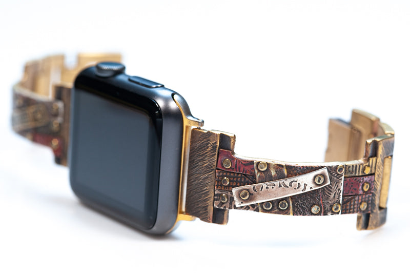 Louis Vuitton Inspired Apple Watch Band