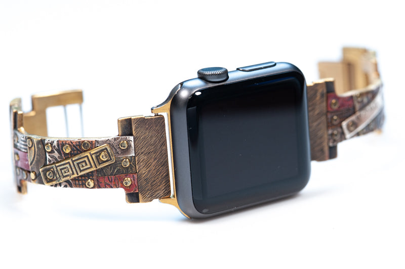 Louis Vuitton Inspired Apple Watch Band  Apple watch bands, Watch bands, Apple  watch