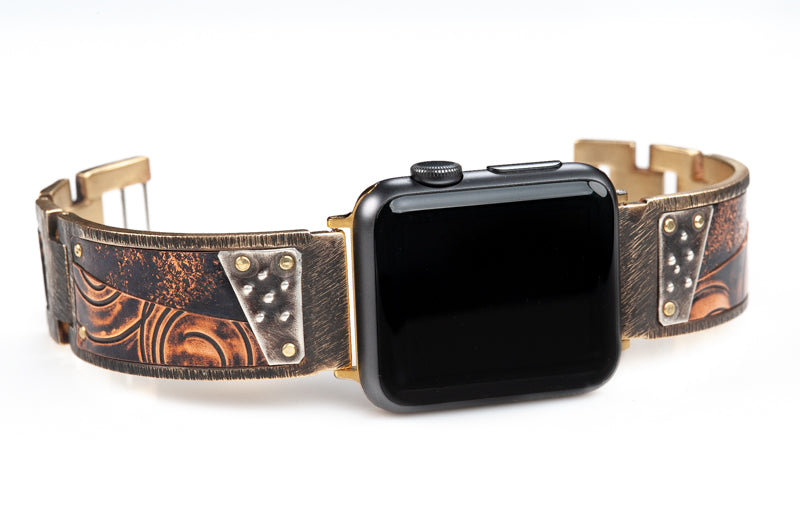 Louis Vuitton Leather Apple / Samsung Watch Strap